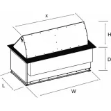 Дорожный блокиратор CAME HRB 600 HRB-40R60